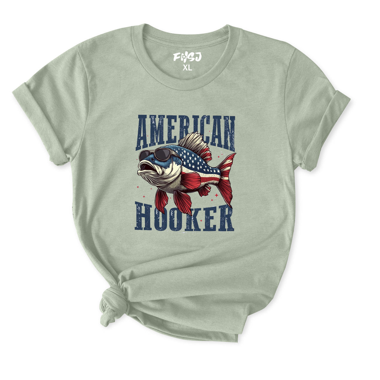 American Hooker Fishing T-Shirt for Women