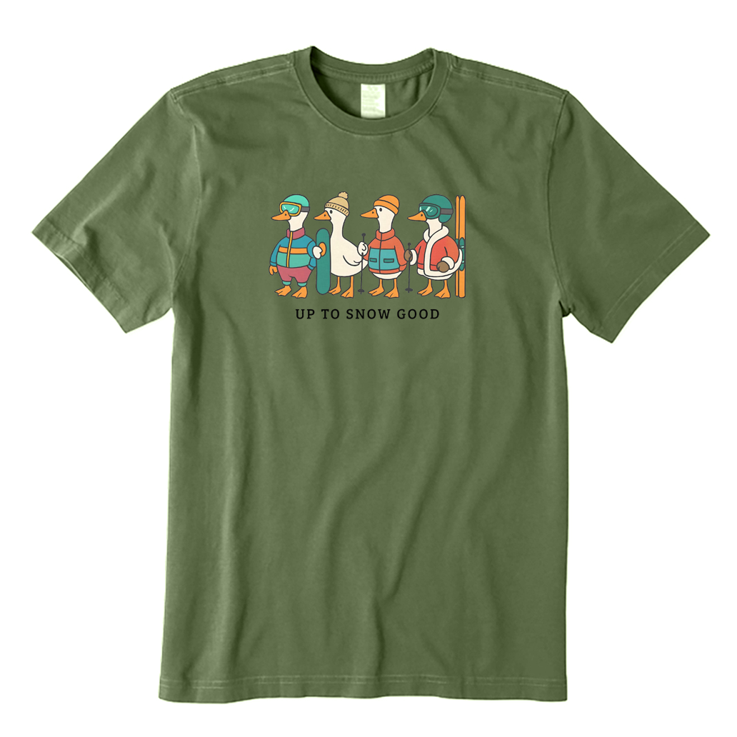 Up To Snow Good Skiing T-shirt