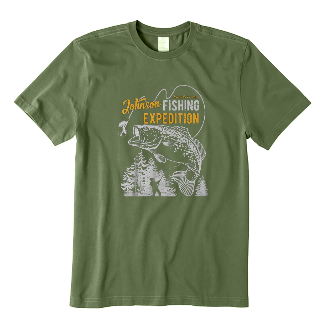 Personalized Fishing T-Shirt