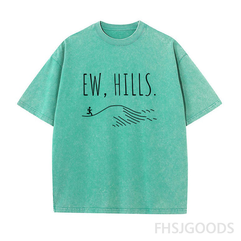 Funny Running Unisex Distressed T-Shirt