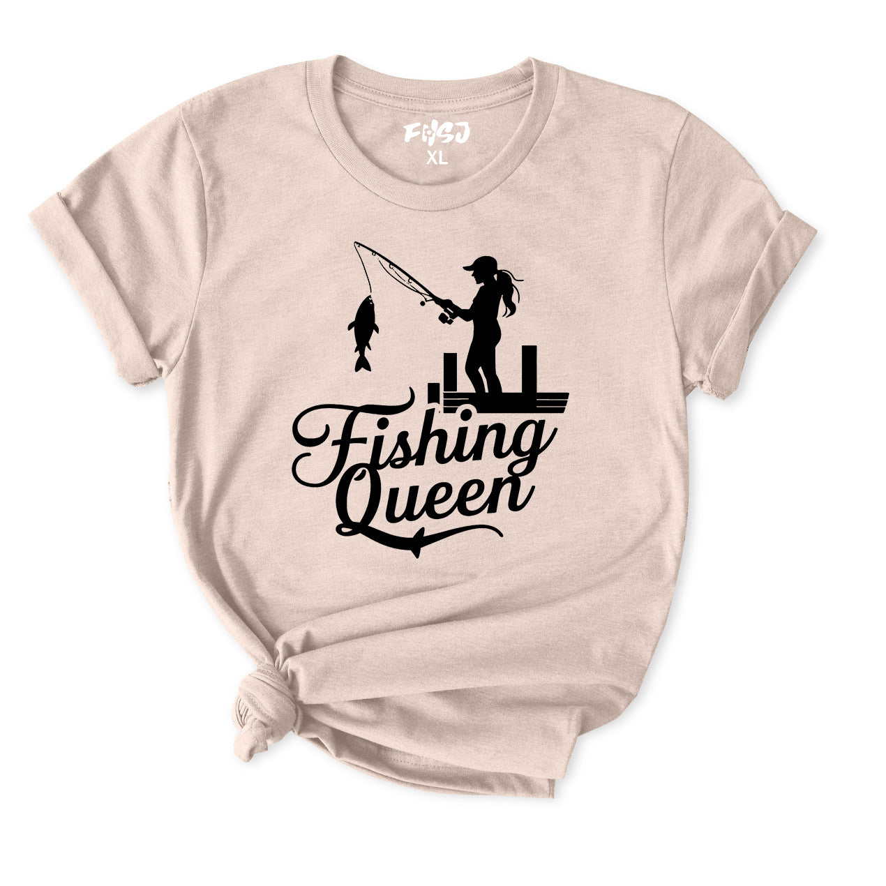 Fishing Queen T-Shirt for Women