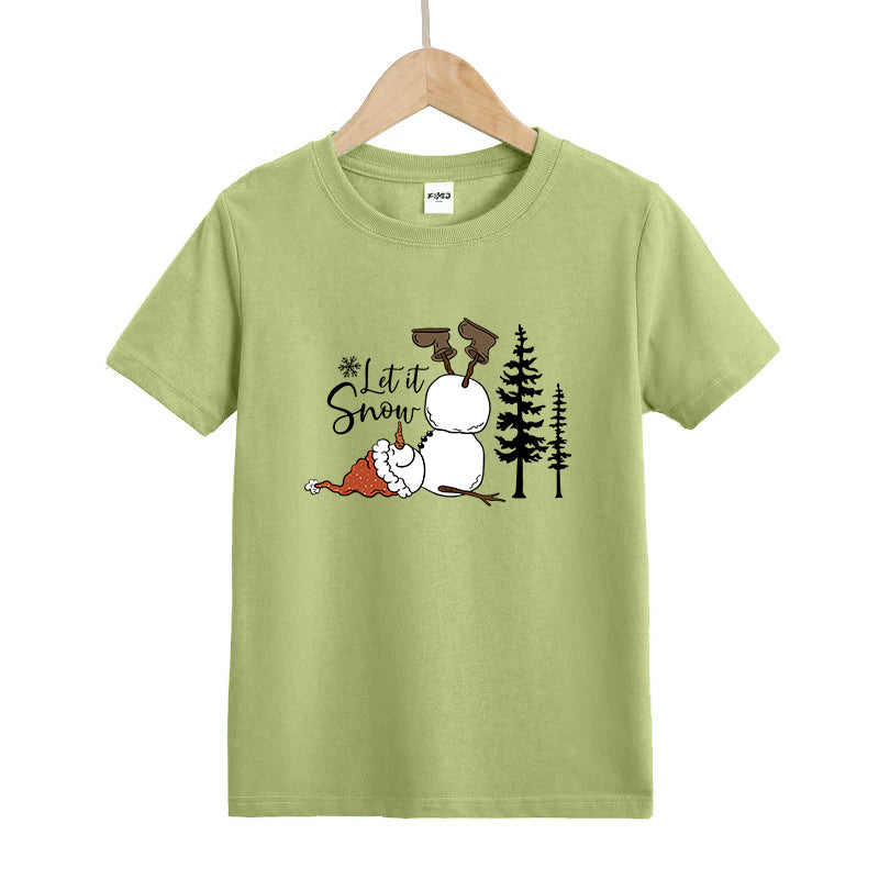 Let It Snow Kid's T-Shirts