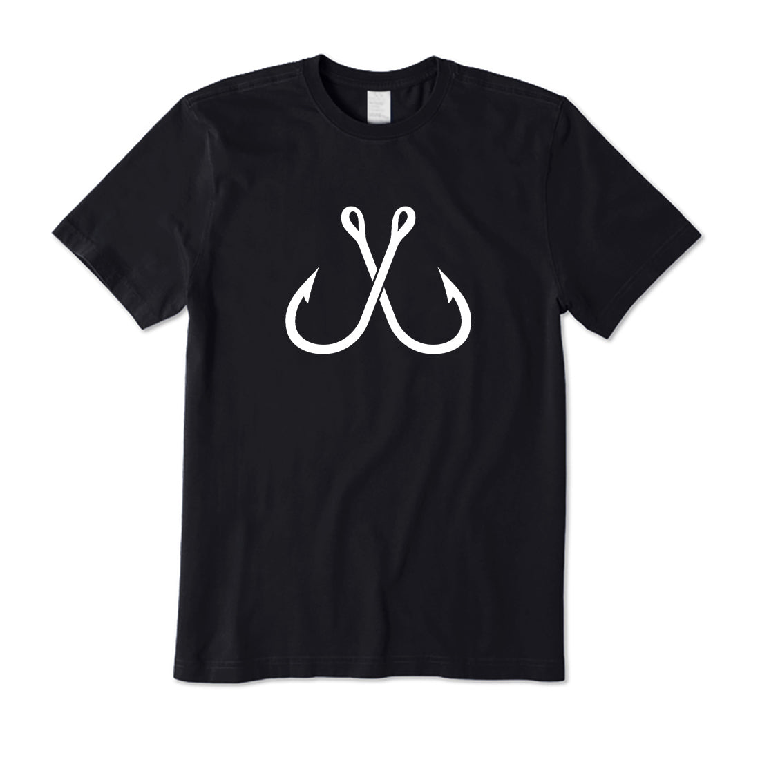 Crossed Fishing Hook T-Shirt