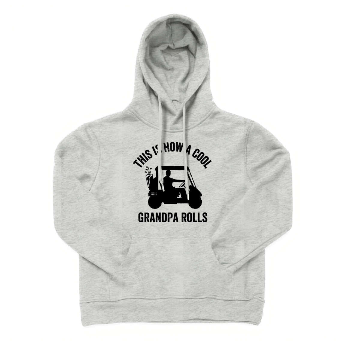 This Is How A Cool Grandpa Rolls Hoodie