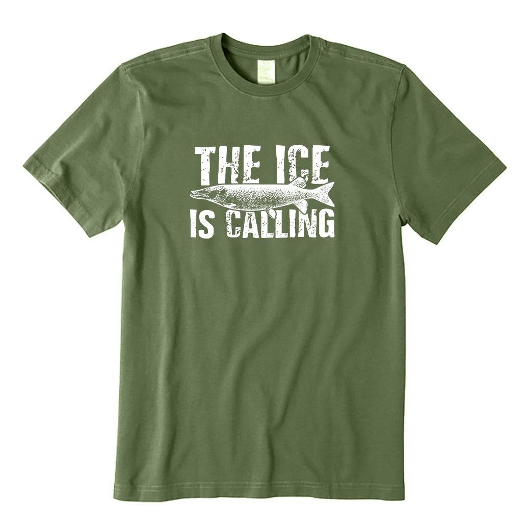 The Ice Fishing Is Calling T-Shirt