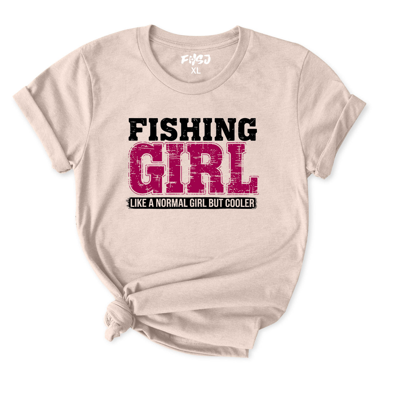 Fishing Girl T-Shirt for Women
