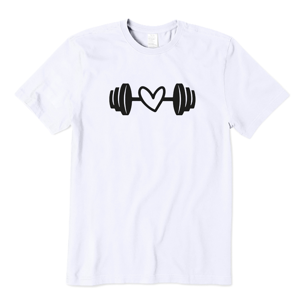 Fitness Weights Clear T-shirt