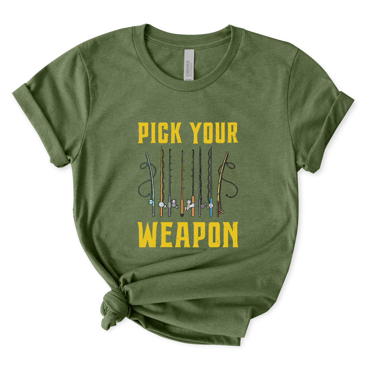 Pick Your Weapon T-Shirt for women