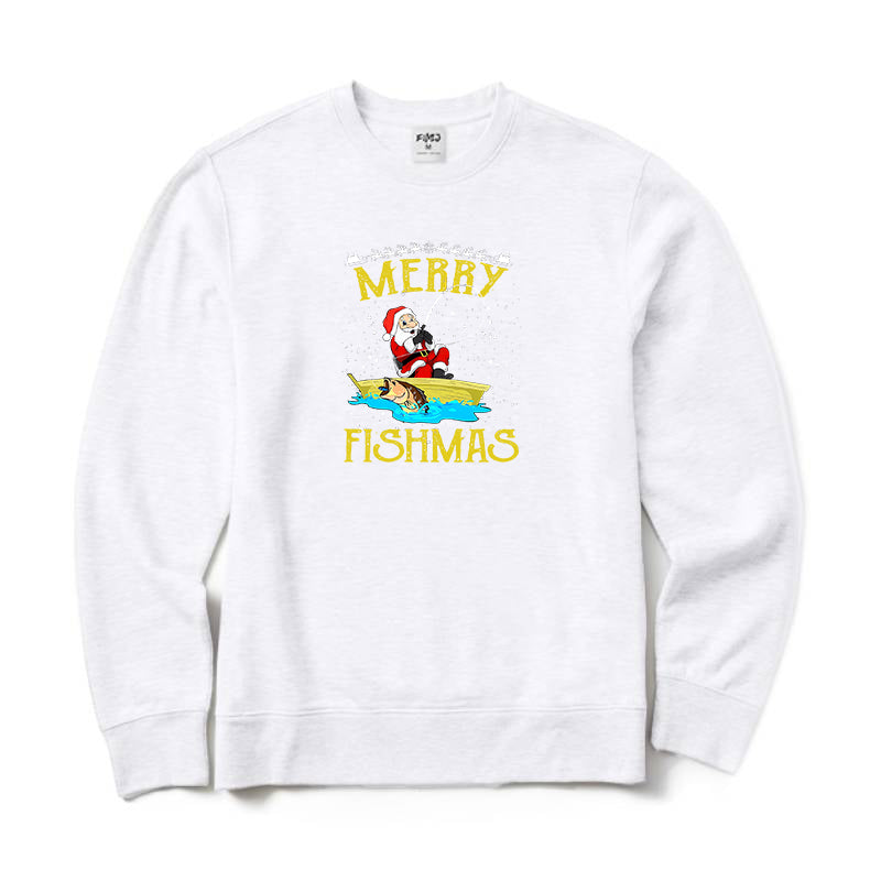 Merry Fishmas Crewneck Sweatshirt