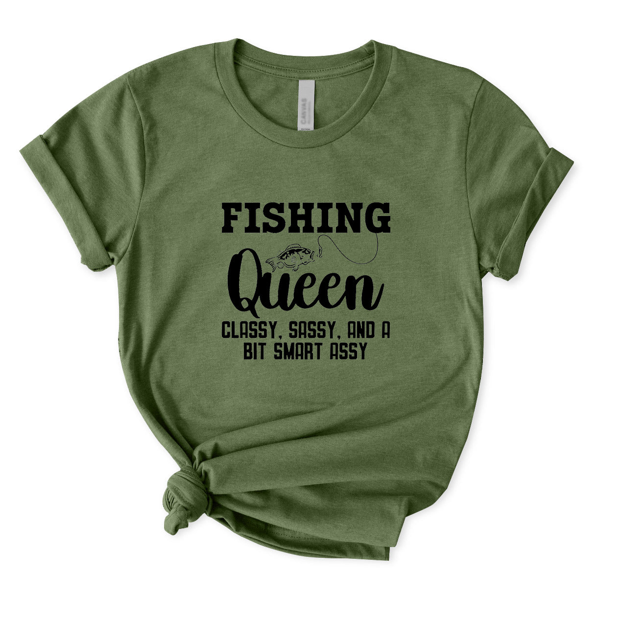 Fishing Queen T-Shirt for Women
