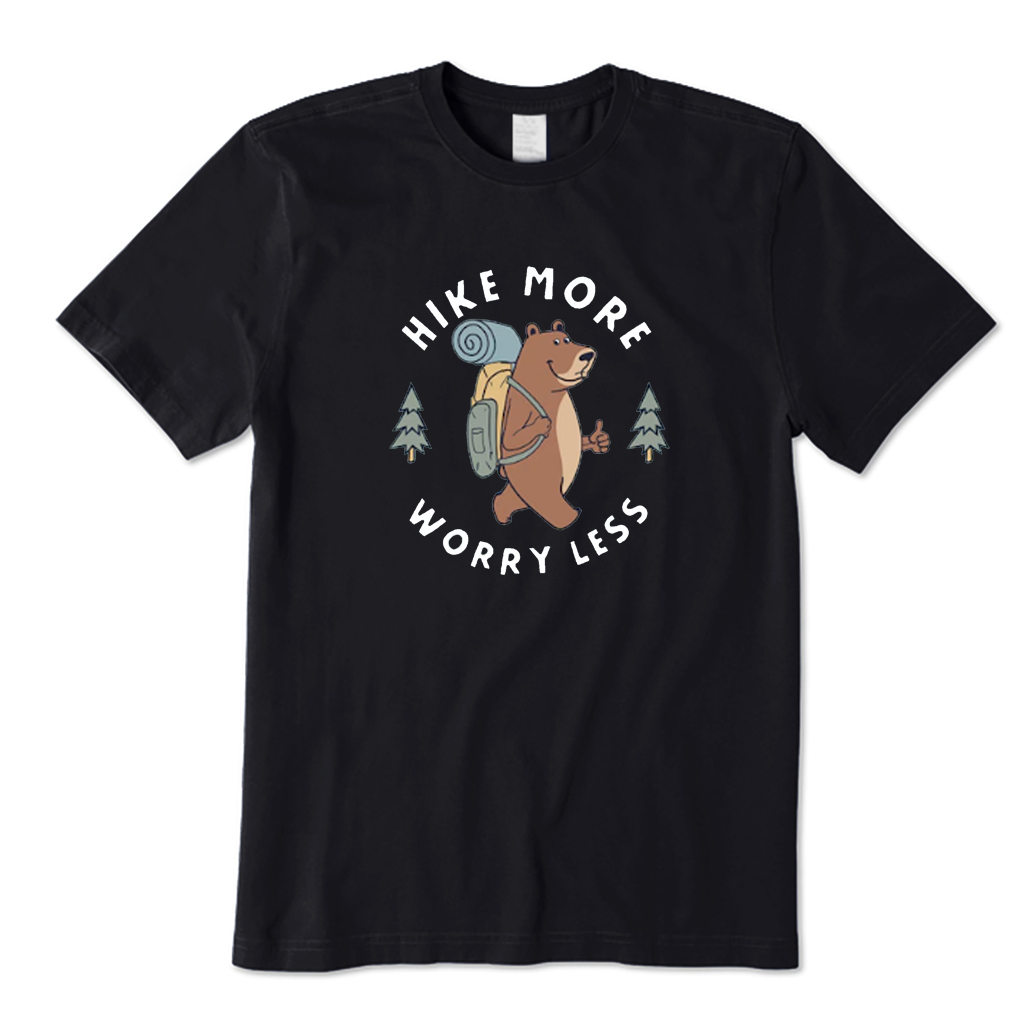 Bear Pine Tree Hiking T-Shirt
