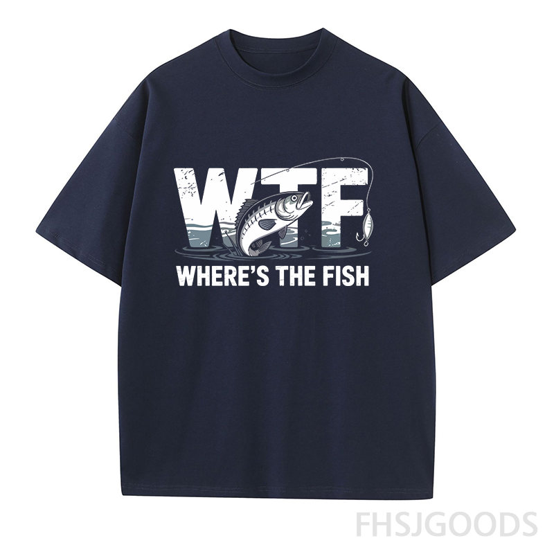 WTF Where's The Fish Unisex T-Shirt