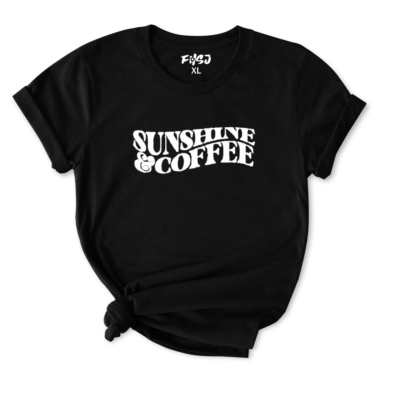 Sunshine & Coffee T-Shirt for Women