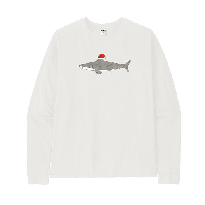 Christmas Shark Long Sleeve T-Shirt