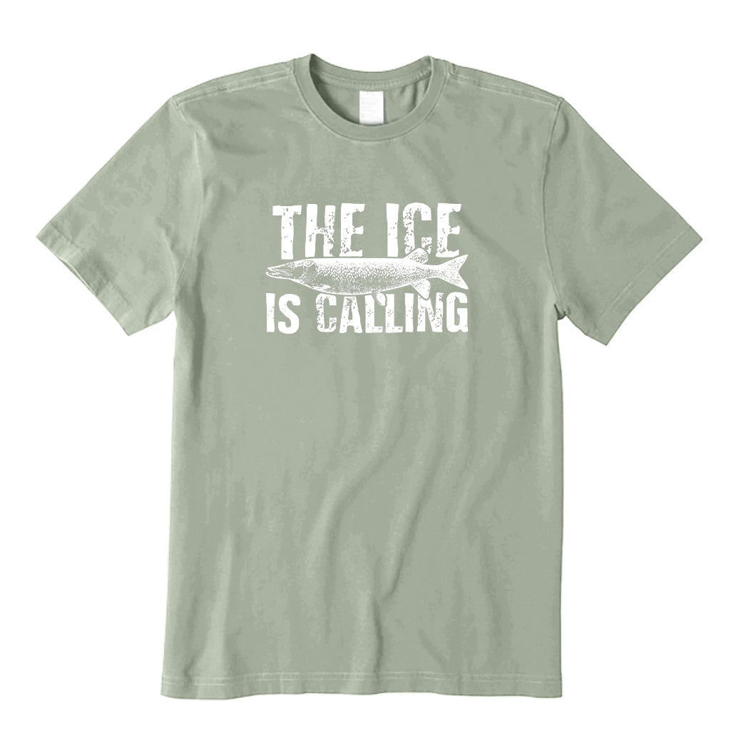 The Ice Fishing Is Calling T-Shirt