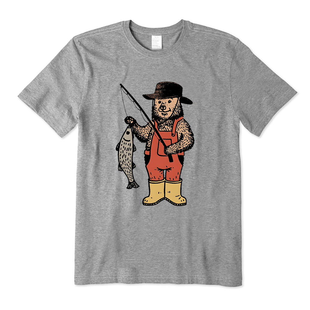 Bear Fishing T-Shirt