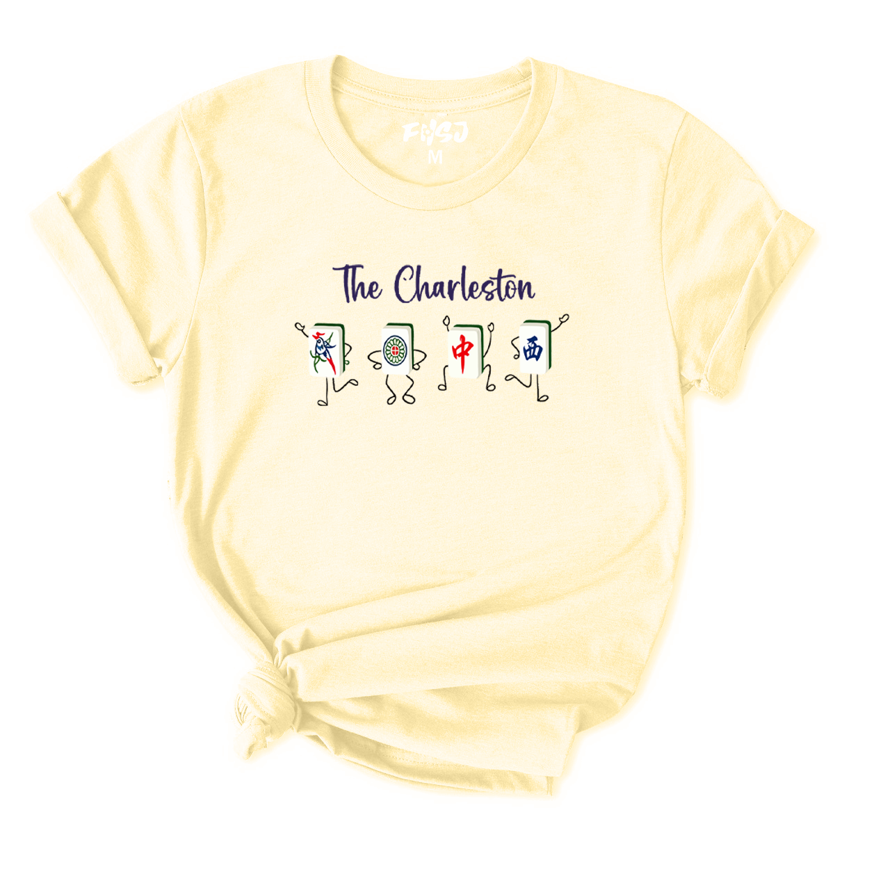 Mahjong Charleston Dance Party T-Shirt for Women