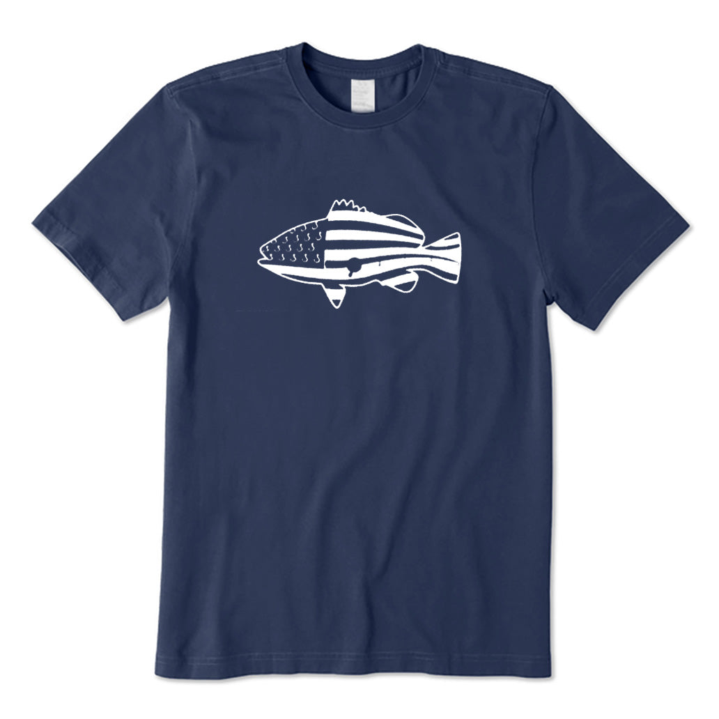 Star Striped Fish T-Shirt