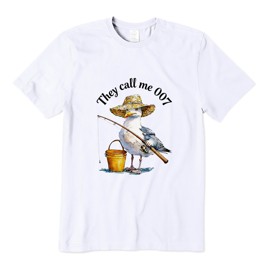 007 Seagull Fishing T-shirt