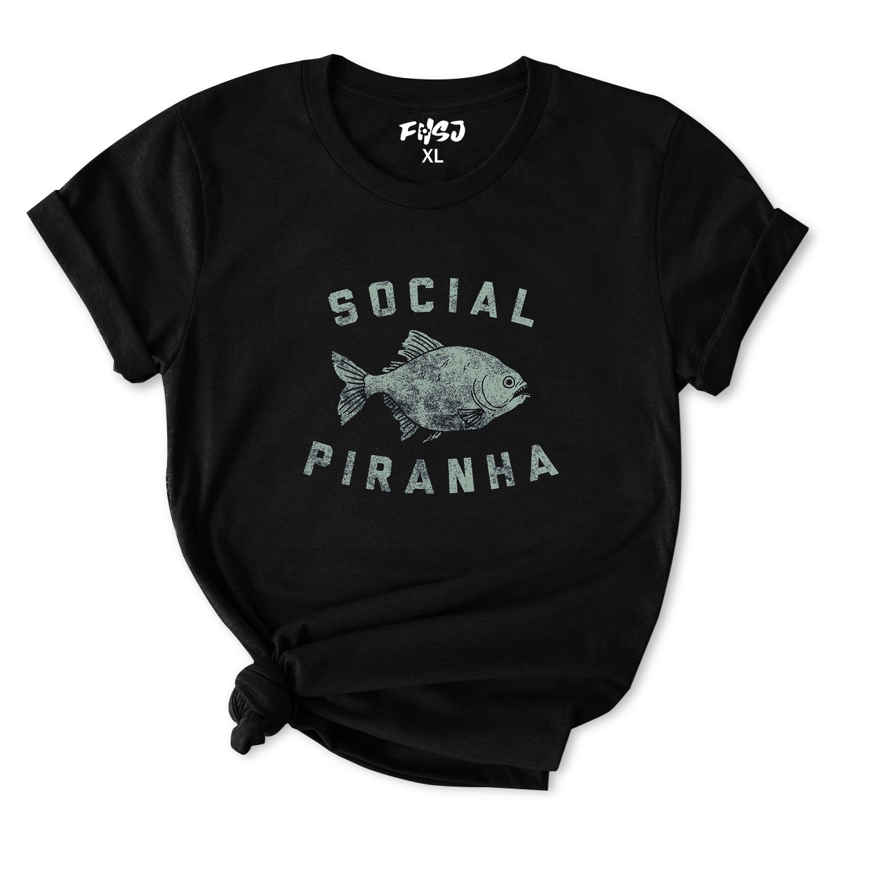 Social Piranha T-Shirt for Women