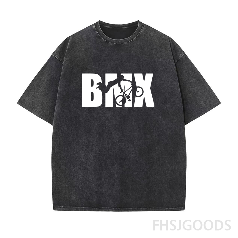 Bicycle Lover Unisex Distressed T-Shirt