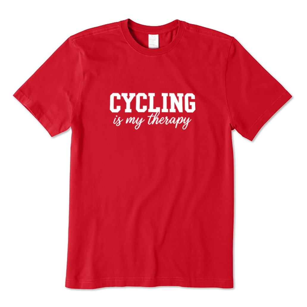 Cycling Is My Therapy T-shirt