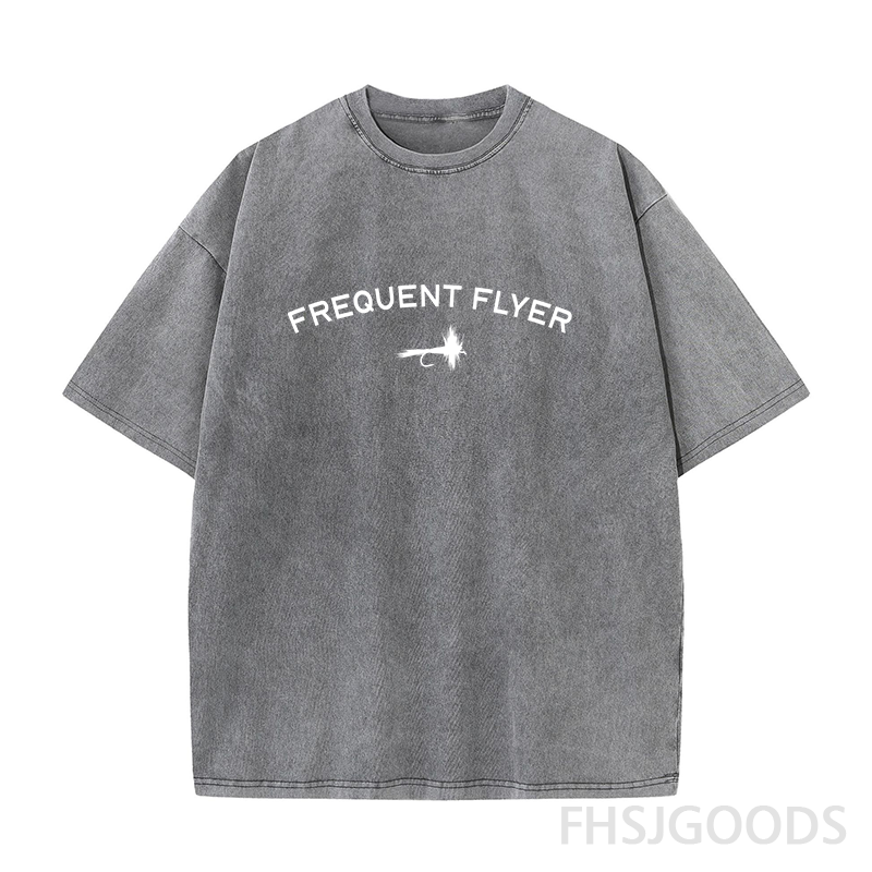 Frequent Flyer Unisex Distressed T-Shirt