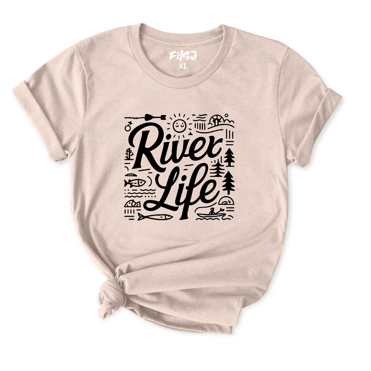River Life T-Shirt for Women