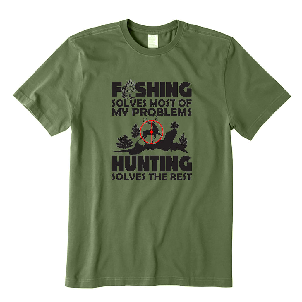 Fishing Solves Most of My Problems T-Shirt