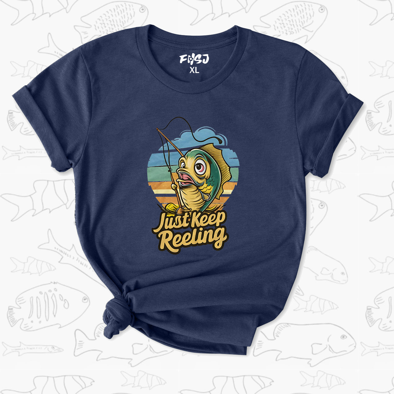 Just keep reeling T-Shirt for women