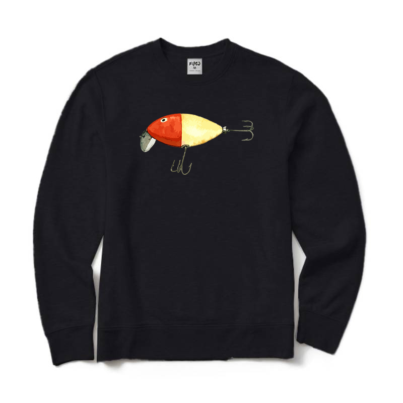 Vintage Fishing Lures Crewneck Sweatshirt