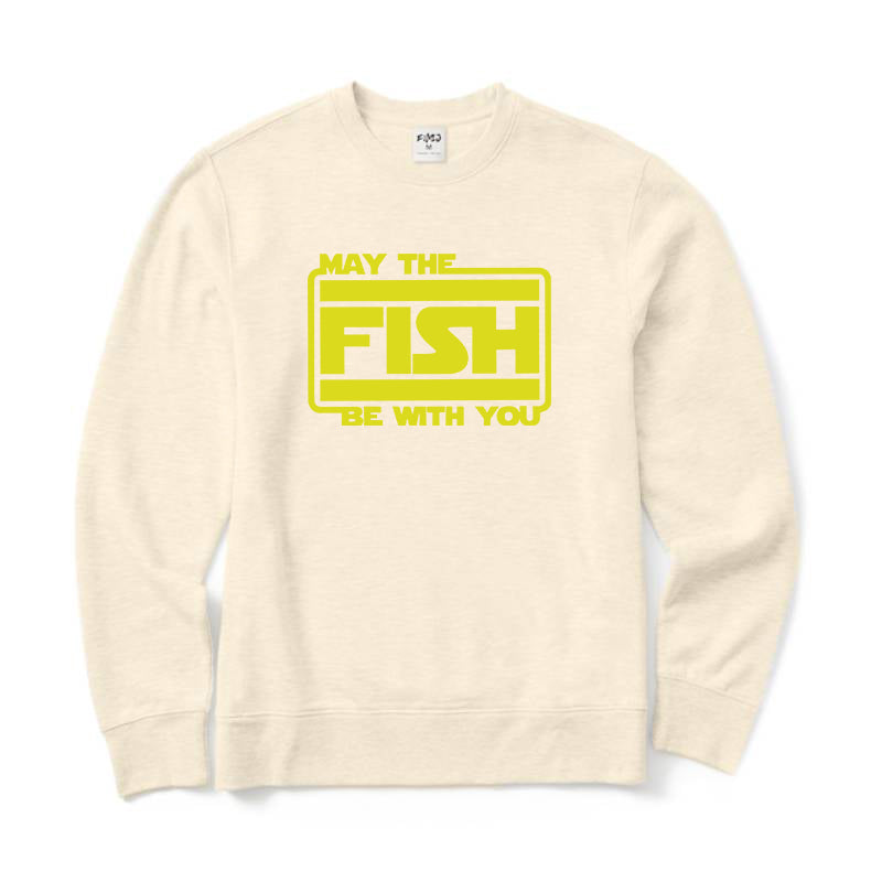 May The Fish Be with You Crewneck Sweatshirt