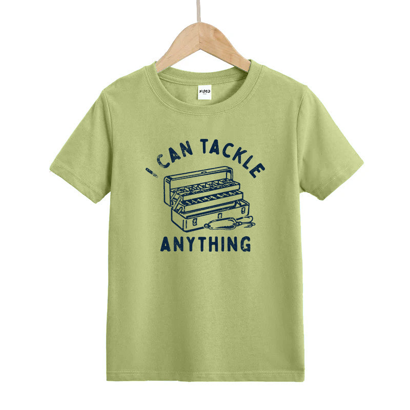 I Can Tackle Anything Kid's T-Shirt