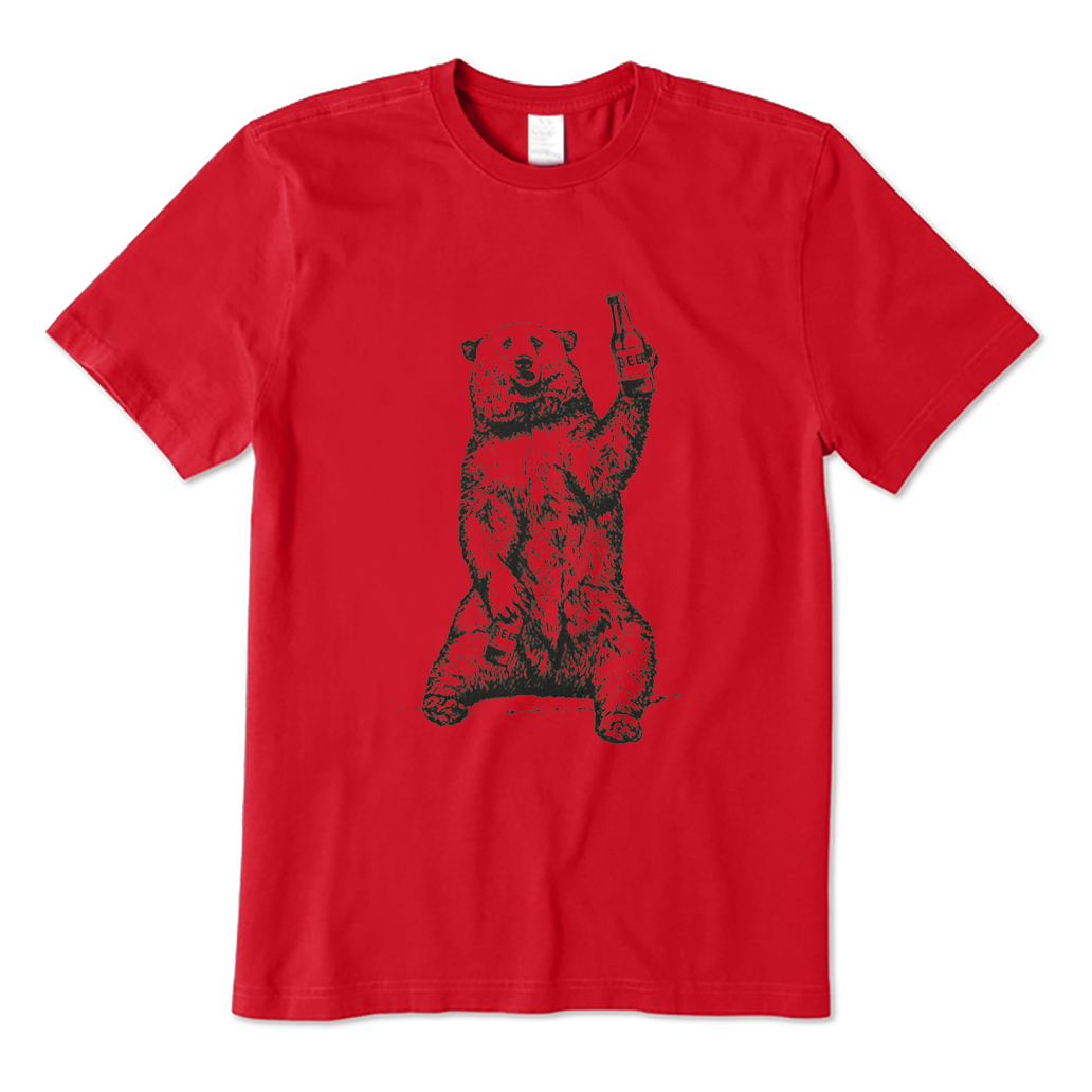 Bear Drinking T-Shirt
