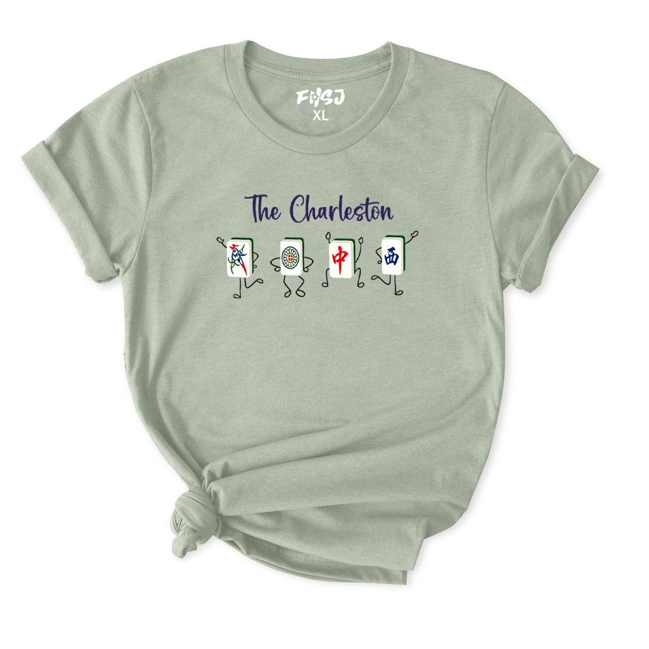 Mahjong Charleston Dance Party T-Shirt for Women