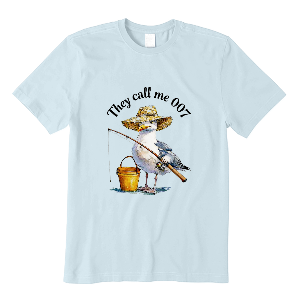 007 Seagull Fishing T-shirt