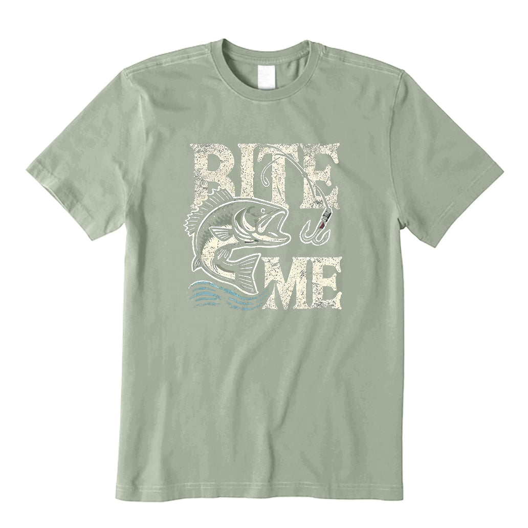 BITE ME Funny Bass Fishing T-Shirt