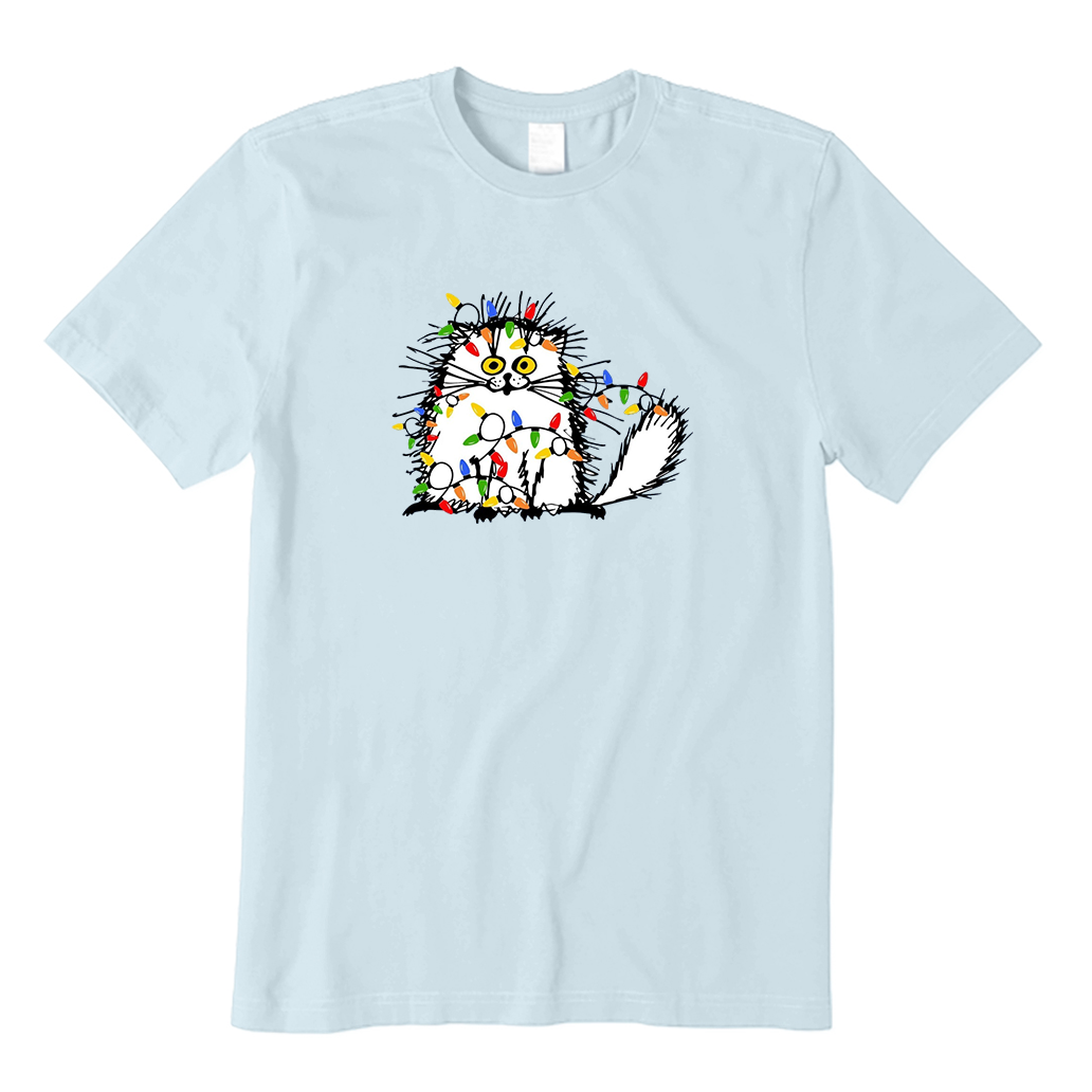 Christmas Funny Cat T-Shirt