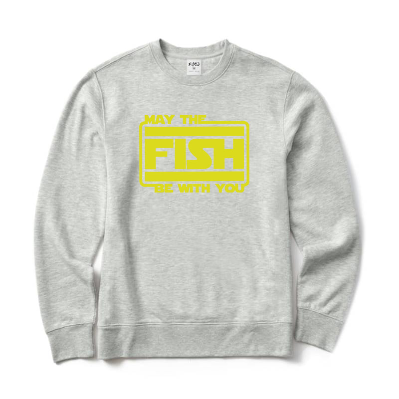 May The Fish Be with You Crewneck Sweatshirt