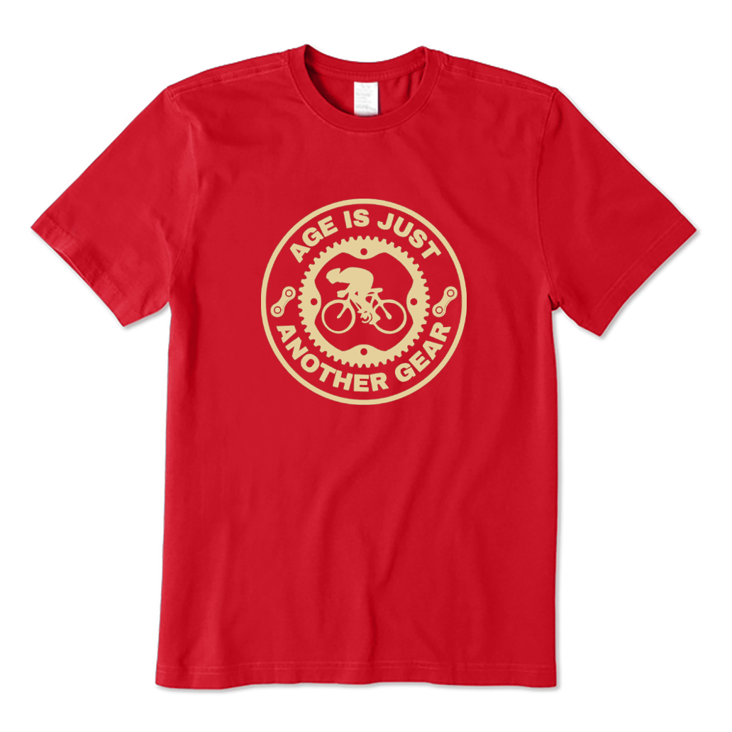 Age Is Just Another Gear Cycling T-shirt