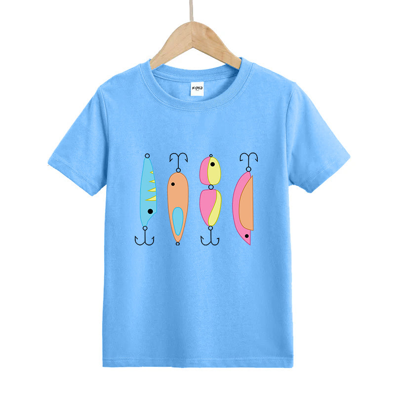 Cute Fishhook Kid's T-Shirts
