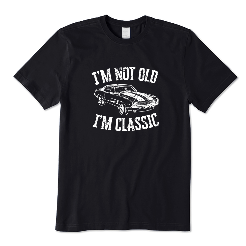I'm Not Old I'm Classic Classic Muscle Car Graphic T-shirt
