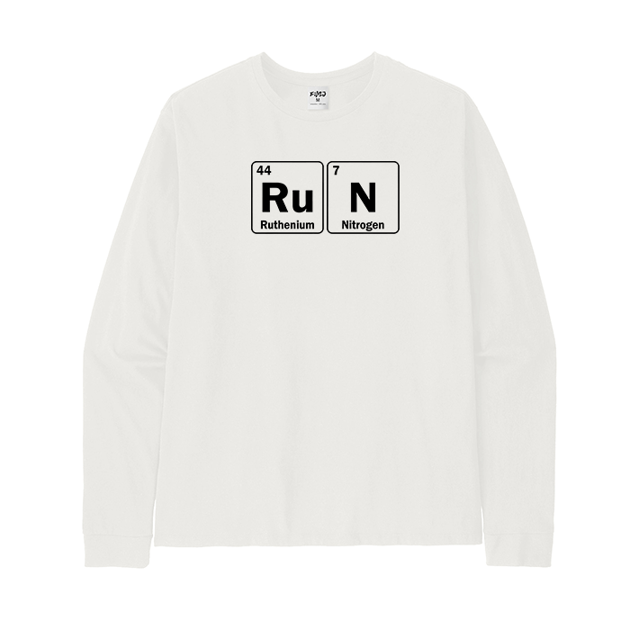 Run Periodic Table Long Sleeve T-Shirt