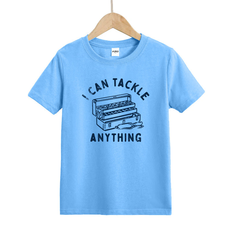 I Can Tackle Anything Kid's T-Shirt