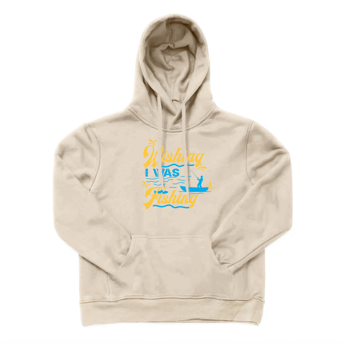 I Was Fishing Hoodie