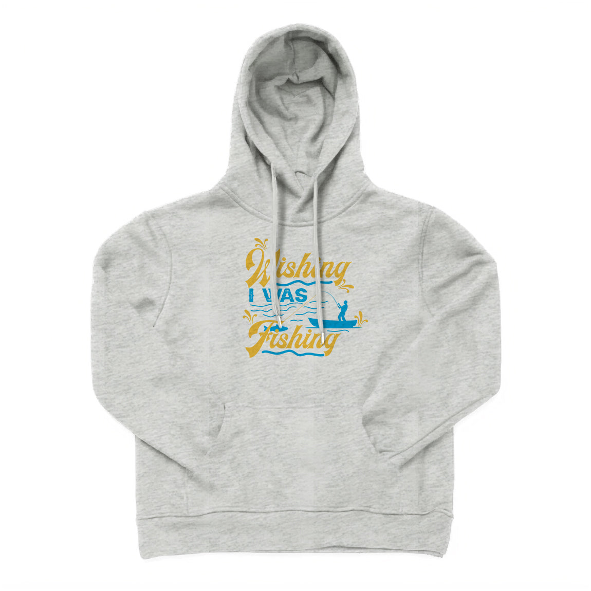 I Was Fishing Hoodie