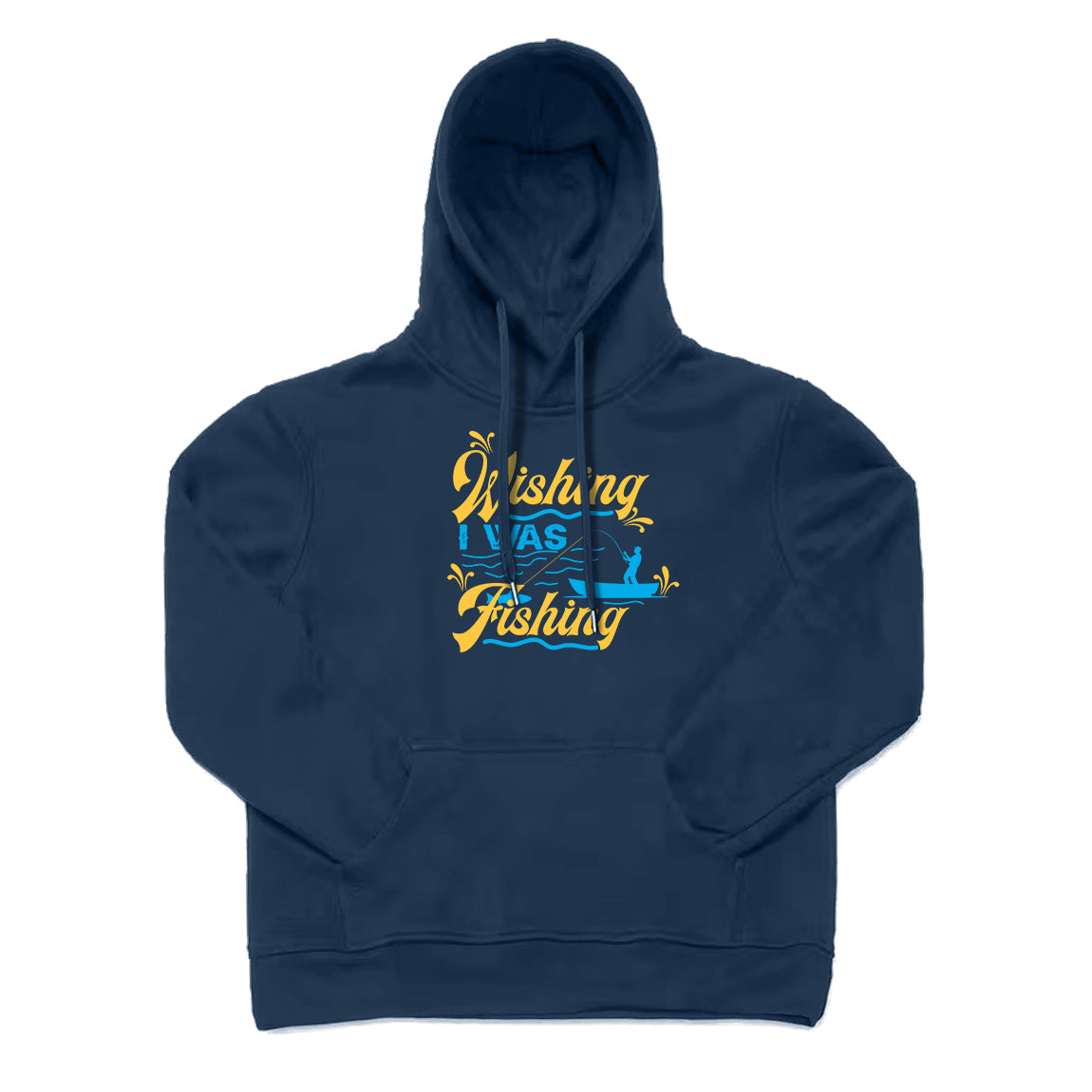 I Was Fishing Hoodie