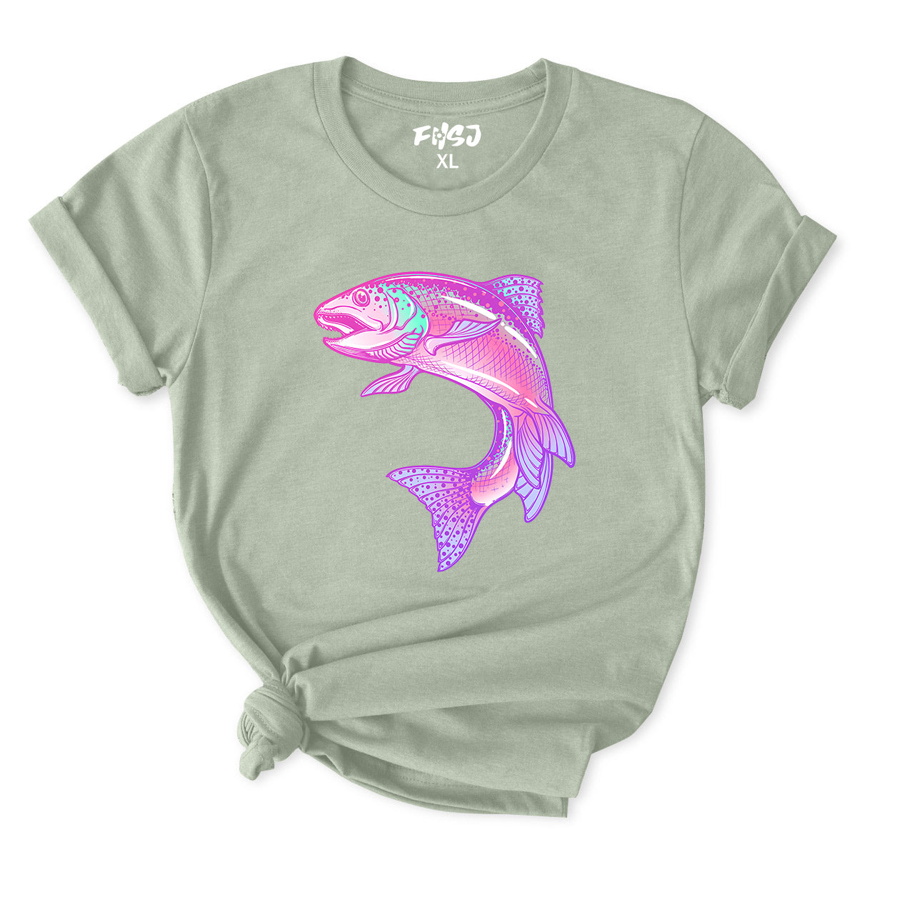 Pink Rainbow Trout T-Shirt for Women