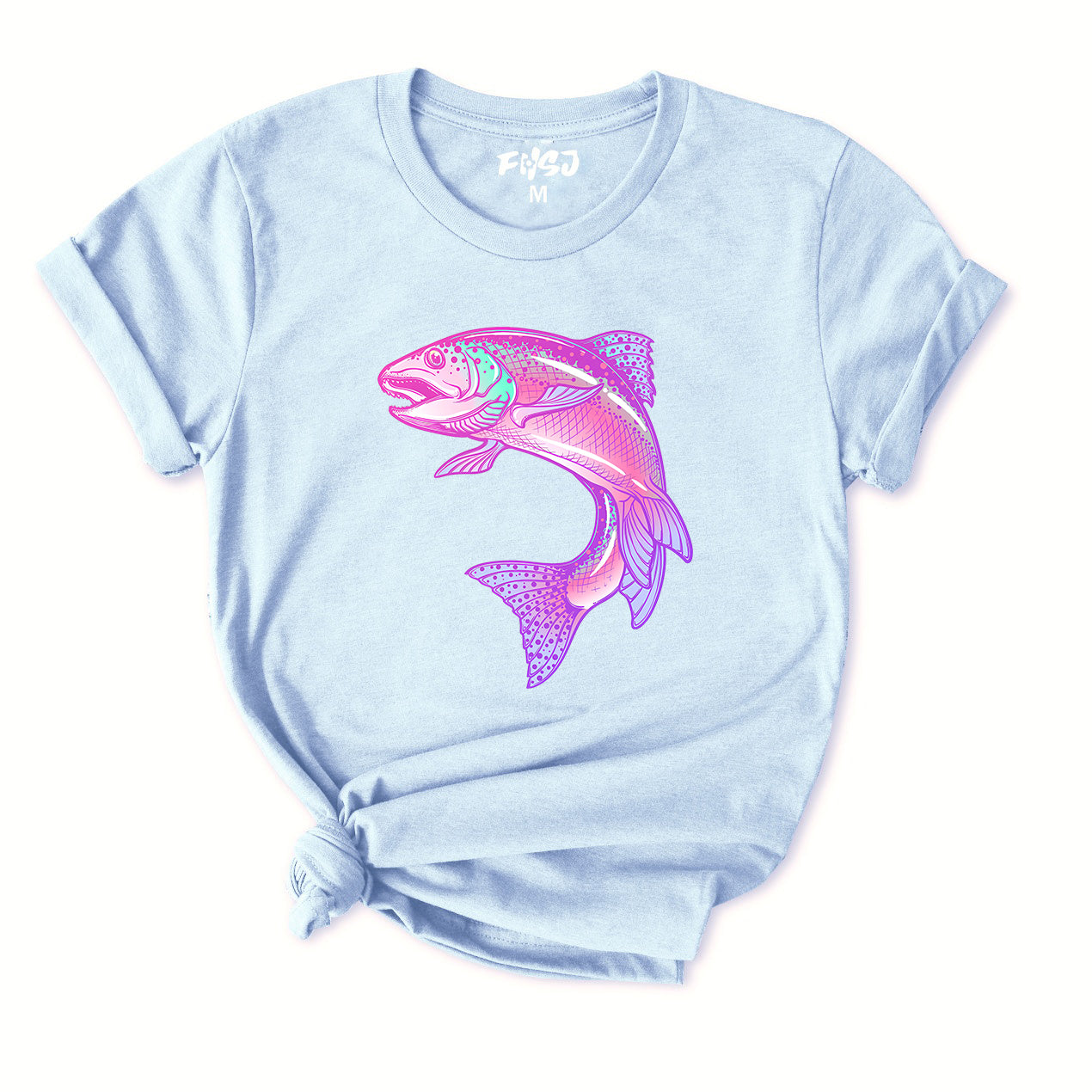 Pink Rainbow Trout T-Shirt for Women