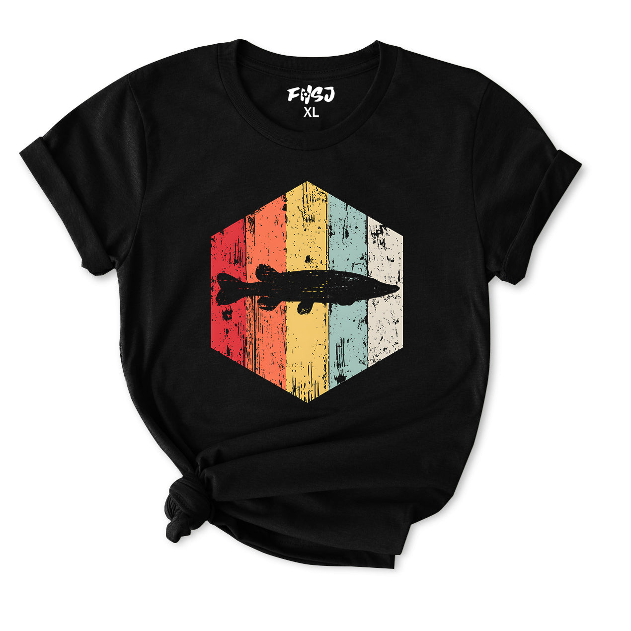 Retro Fishing T-Shirt for Women